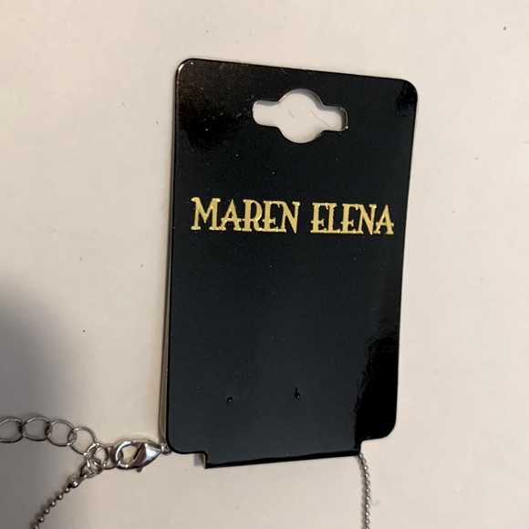 Tri Color Ring Necklace - Picture 3 of 6